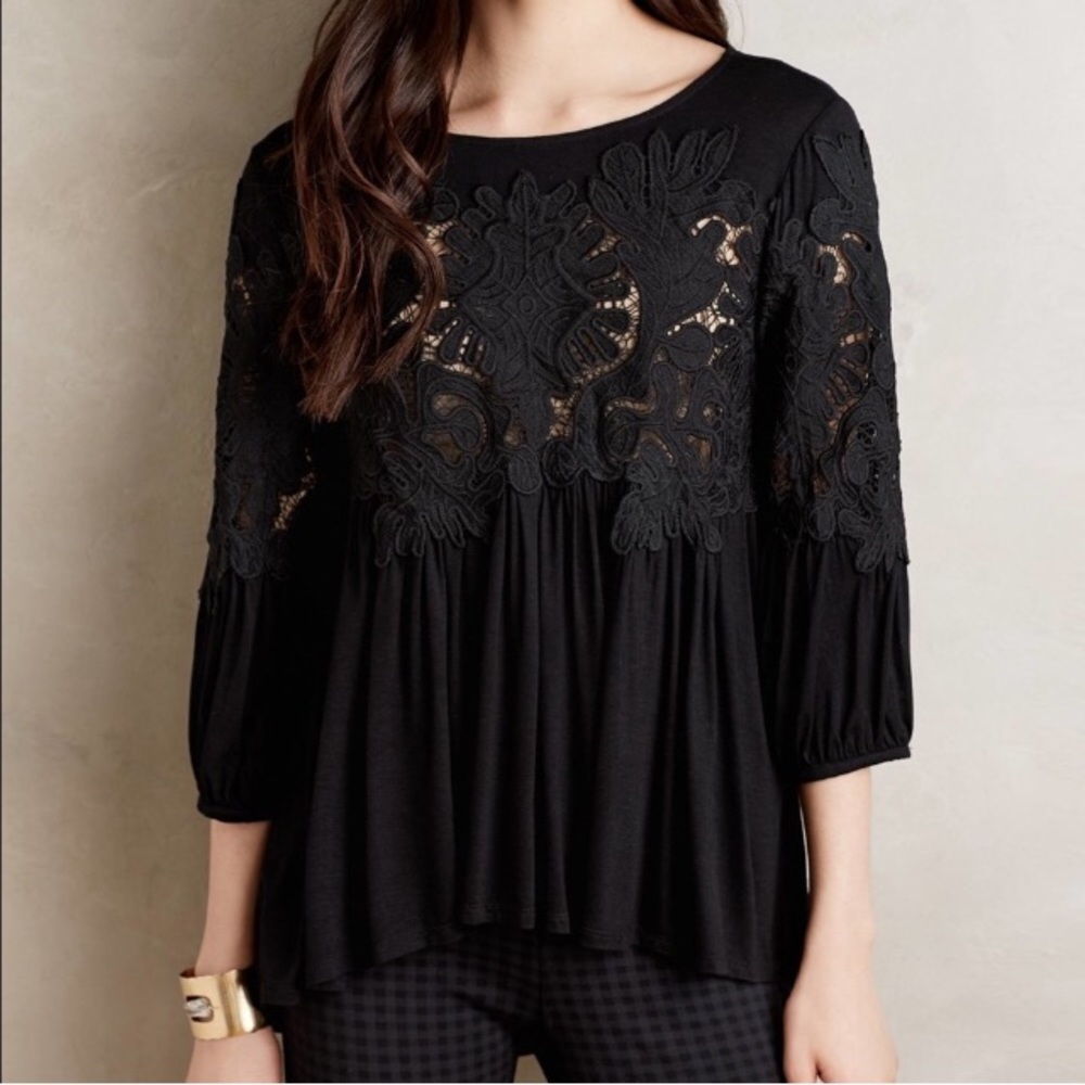 Anthropologie Deletta Desi top